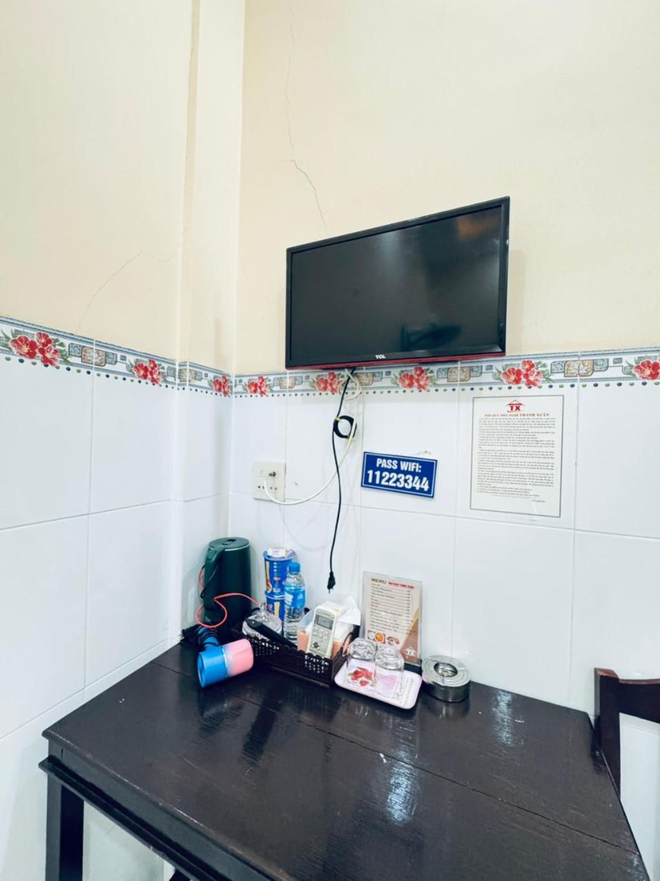 Nha Nghi Thanh Xuan- Co Cho Thue Xe May Va Xuat Hoa Don Ap Dong An Bagian luar foto
